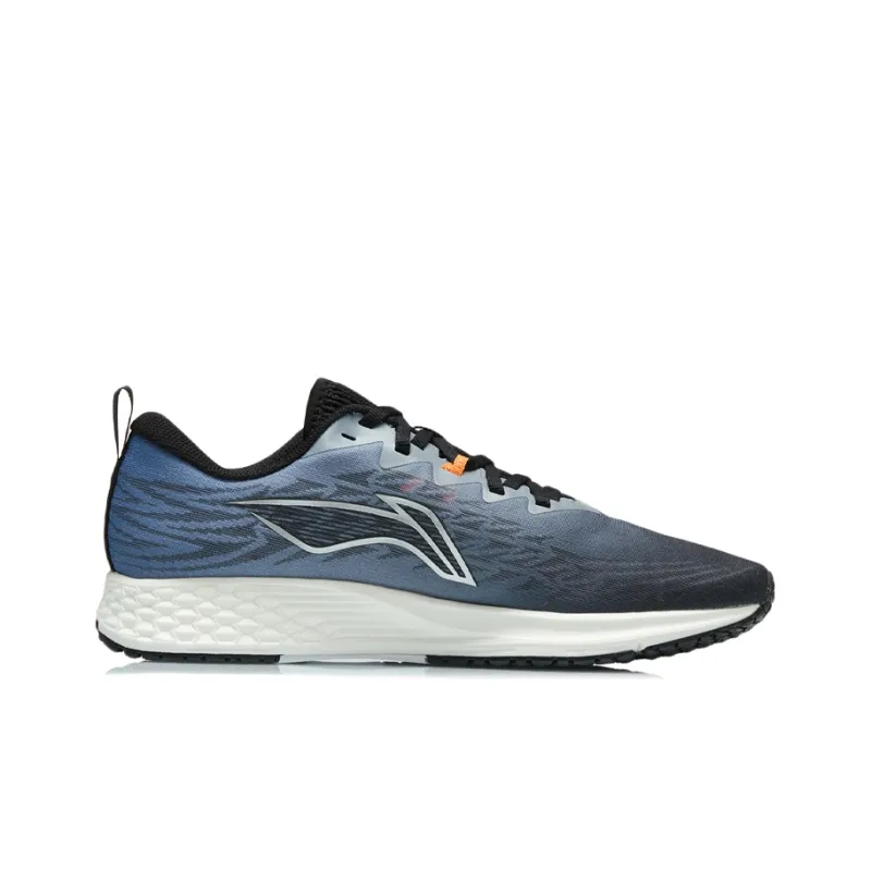 LINING Red Hare 4 Running Shoes Men Low Top Black/Cobalt Purple Blue-1