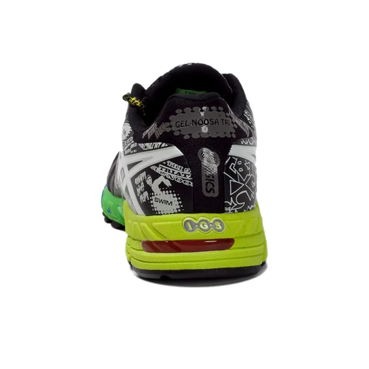 Asics Gel-Noosa Tri 9 Anti-Slip Wear-Resistant Low-Top Running Shoes Men's Black White-3