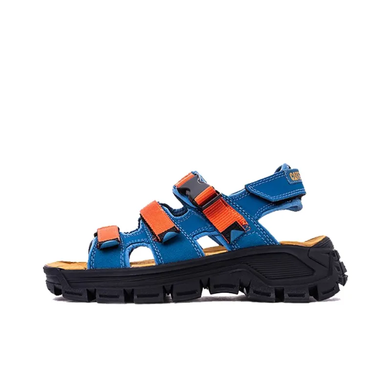 CAT Beach Sandals Unisex Orange/Blue-0