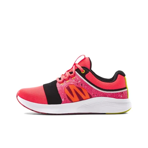 Under Armour Charged Breathe Casual Shoes Women's Low-Top Red/Black