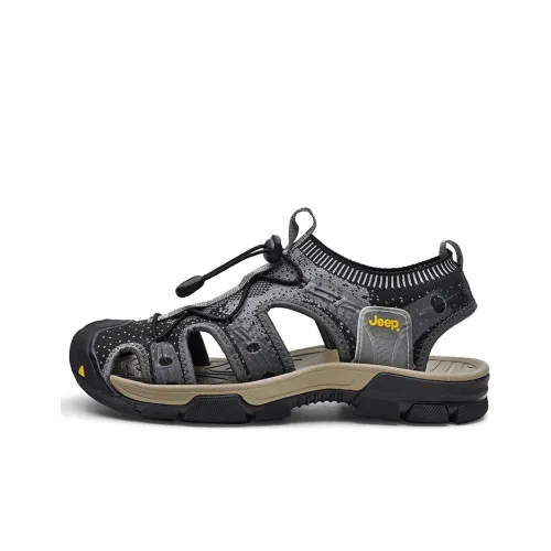 Jeep River Trekking Shoes Unisex Black Gray