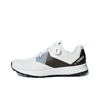 Adidas Terrex Two Boa Wear-Resistant Low-Top Trekking Shoes Men's White Black