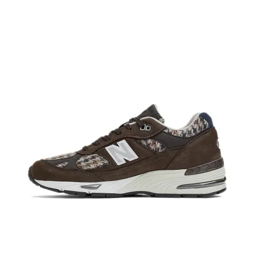 New Balance 991 MiUK Harris Tweed Brown