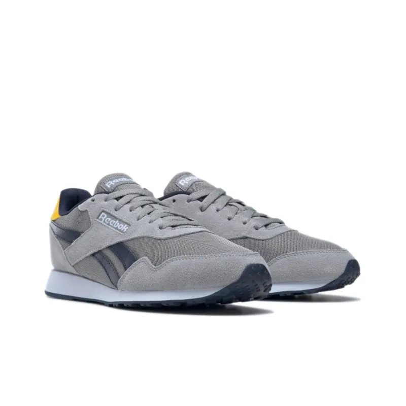 Reebok Royal Ultra Cushioned Wear-Resistant Breathable Low-Top Running Shoes Men's Gray-2