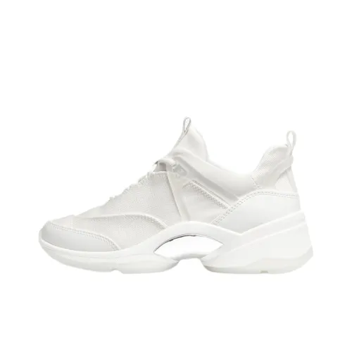 MICHAEL KORS Sparks Cushioning Anti-Slip And Wear-Resistant Low-Top Casual Shoes Women's White