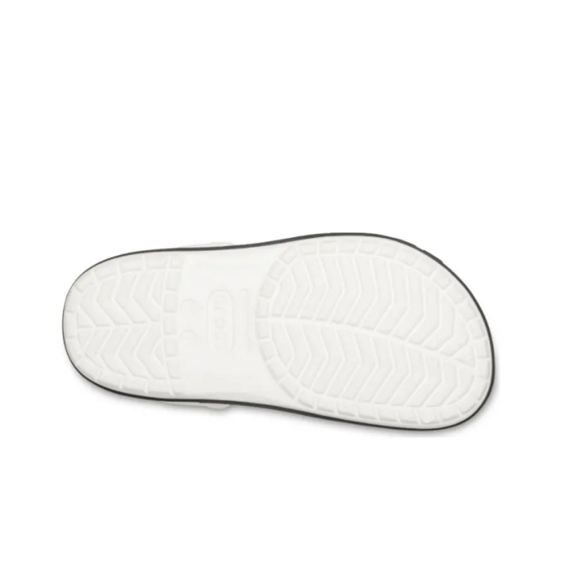 Crocs Crocband Bold Logo Clog White Sandals-2