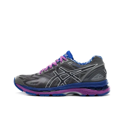 Asics GEL-Nimbus 19 Running Shoes Women's Low-Top Gray/Purple