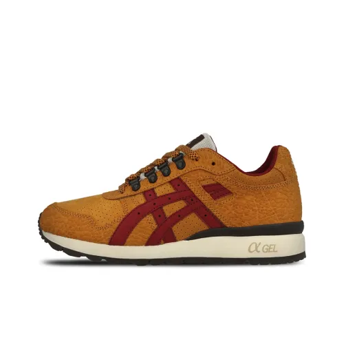 Asics GT II Low Top Comfortable Yellow/Red