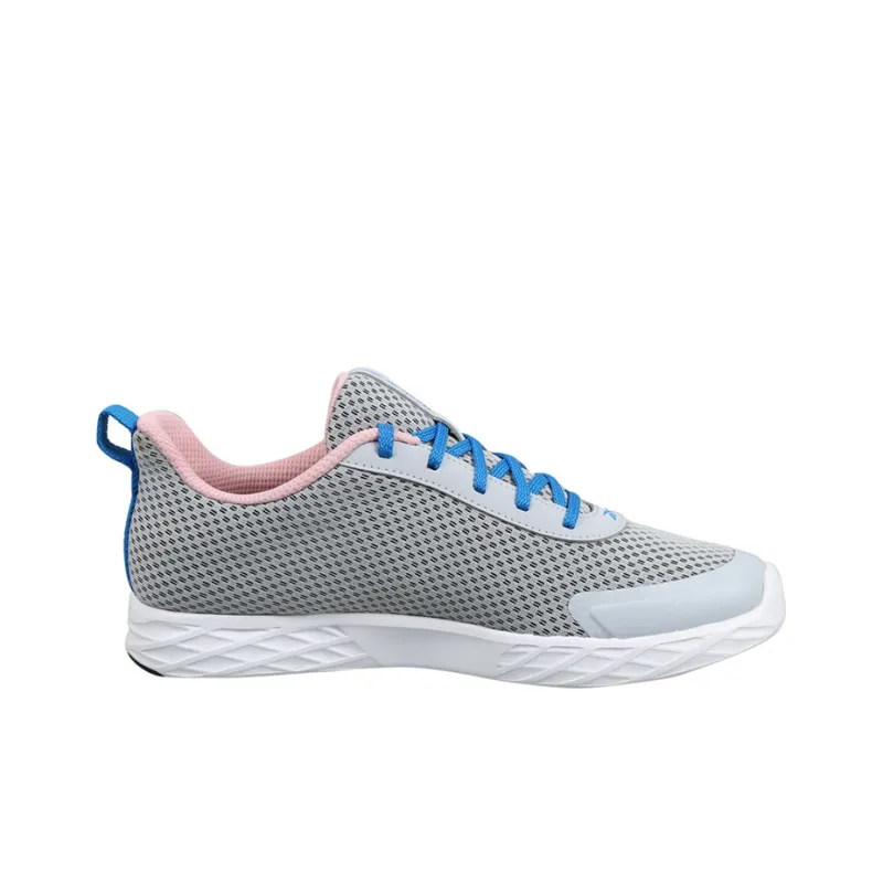 Reebok Fast Approach Cushioning Anti-Slip And Wear-Resistant Low-Top Running Shoes Women's Gray Pink Blue-1