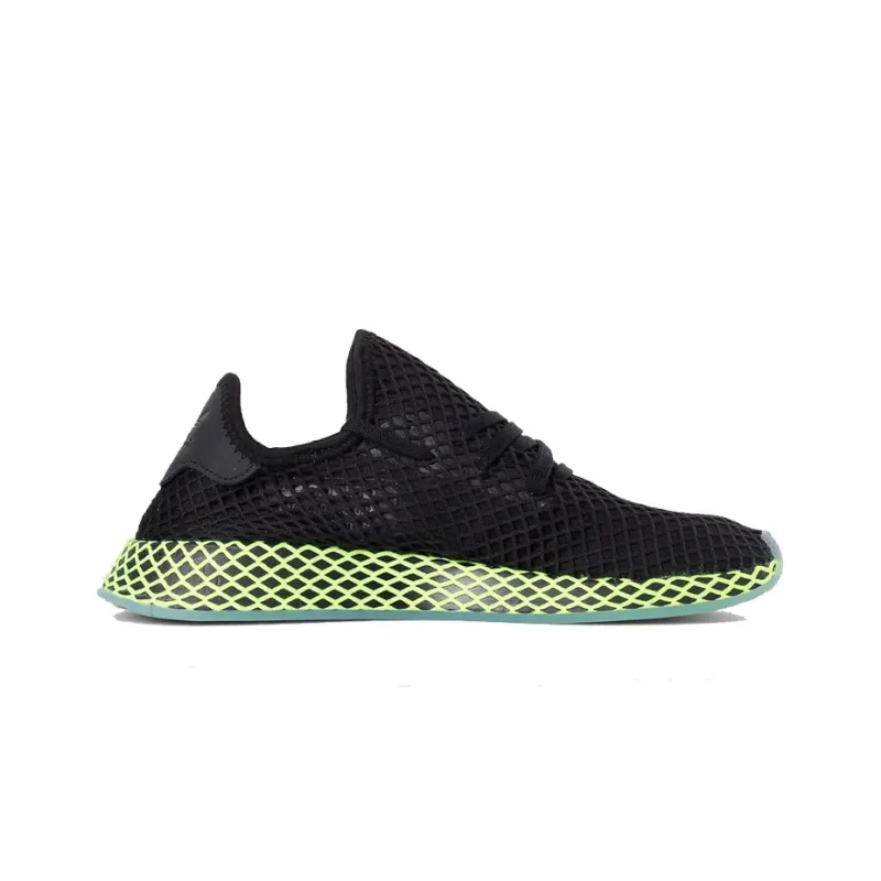 Adidas Deerupt Core Black Ash Blue-1