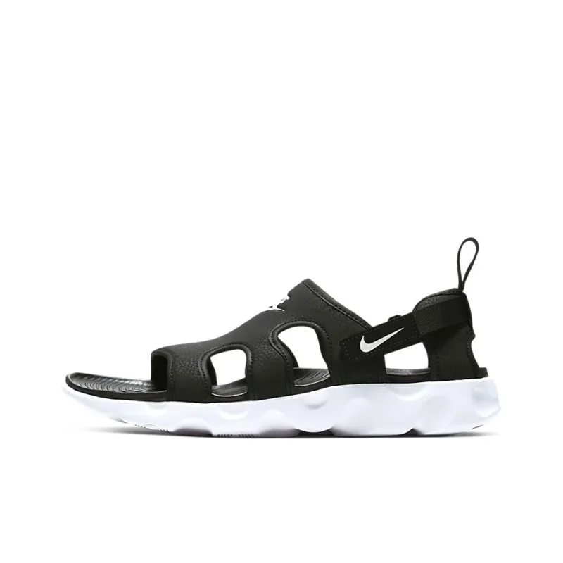 Nike Owaysis Black White-0