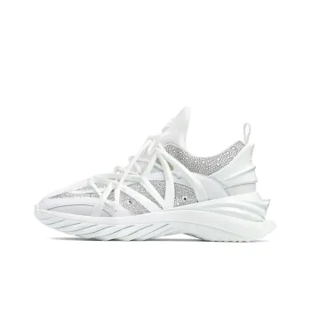 Jimmy Choo Cosmo Crystal Silver Women's