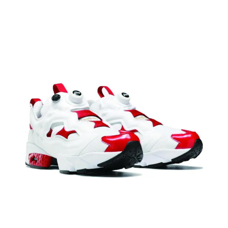 Reebok Instapump Fury White Excellent Red-2