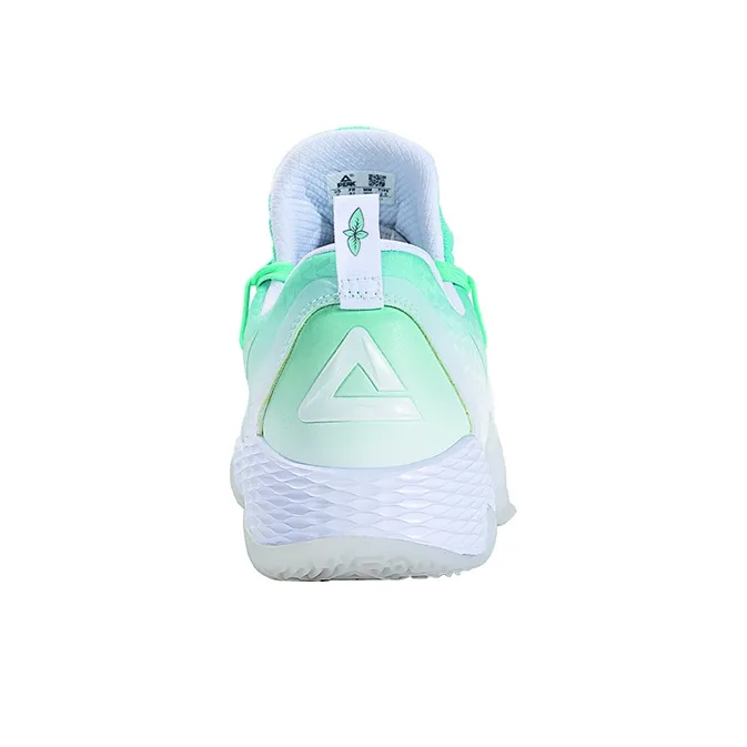PEAK Basketball Shoes Unisex Low Top Dreamy Green-4