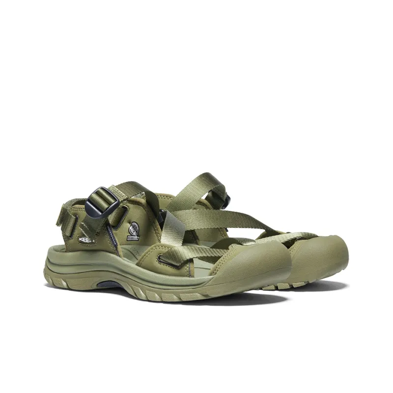KEEN Zerraport 2 River Trekking Shoes Women's Army Green-2