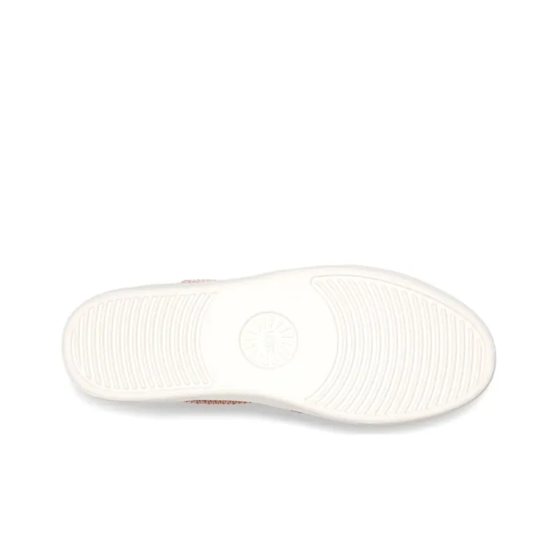 UGG Skateboard Shoes Women's Low-Top Light Pink/White-5