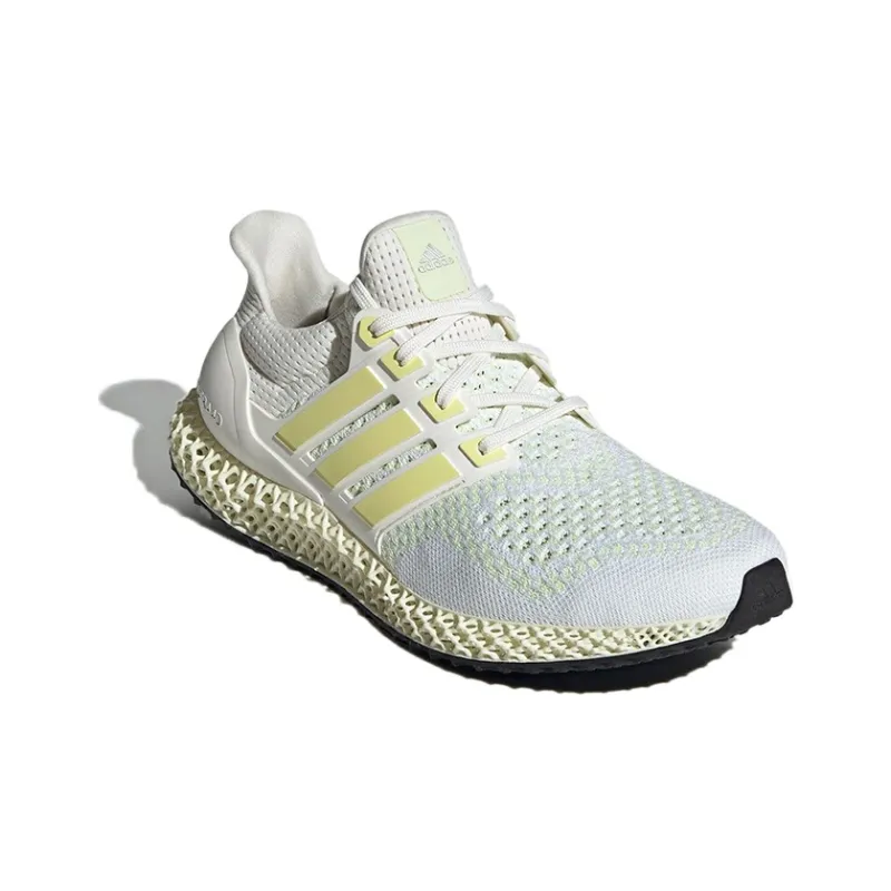 Adidas Ultra 4D Core White Almost Lime-2