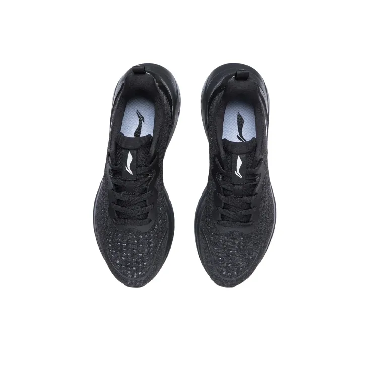 LiNing YunQue Shock Absorbing, Non Slip, Wear Resistant, Breathable And Lightweight Low Top Running Shoes Men's Black-3