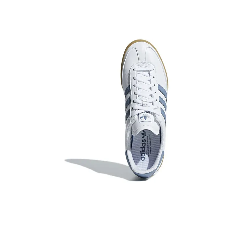 Adidas Jeans Fashion Cozy Wear Resistant White Blue 'White Blue'-4