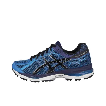 Asics Gel-Cumulus 17 Anti-Slip Wear-Resistant Low-Top Running Shoes Men's Indigo Black