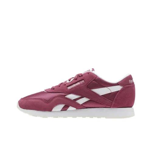 Reebok Classic Nylon Lifestyle Shoes Women's Low-Top Purple