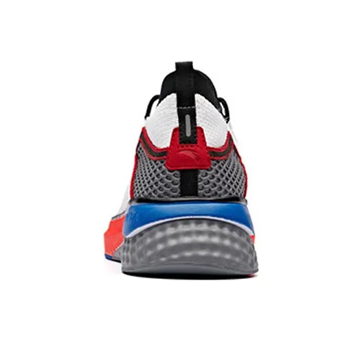 ANTA Running Series Sneakers 'White Red Blue'-4