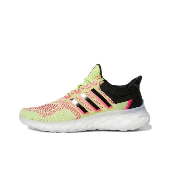 Adidas ULT Ultra Boost Web Wear-Resistant Low-Top Running Shoes Unisex Yellow Black