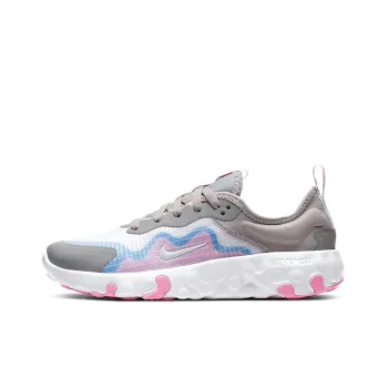 Nike Renew Lucent 'Gray White Pink' GS