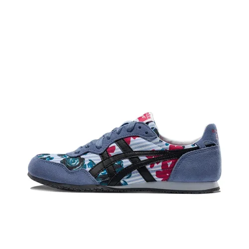 Onitsuka Tiger Serrano Casual Shoes Women's Low-Top Blue/Black/White/Red