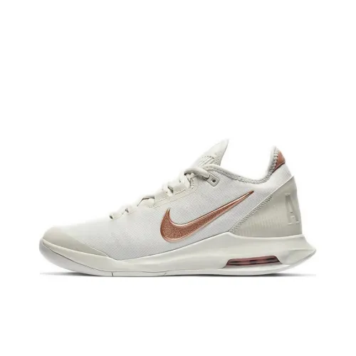 Nike Air Max Wildcard Tennis Shoes Women's Low-Top White Gold