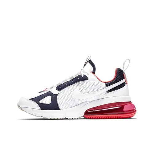 Nike Air Max 270 Running Shoes Women's Low-Top White/Blue Red