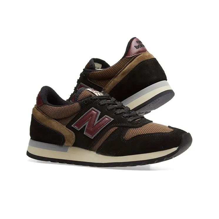 New Balance 770 Series Low Tops Retro Black Brown-3