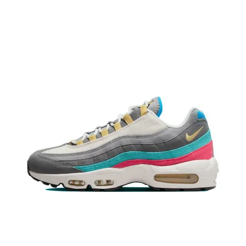 Nike Air Max 95 Air Sprung Grey Aqua Pink