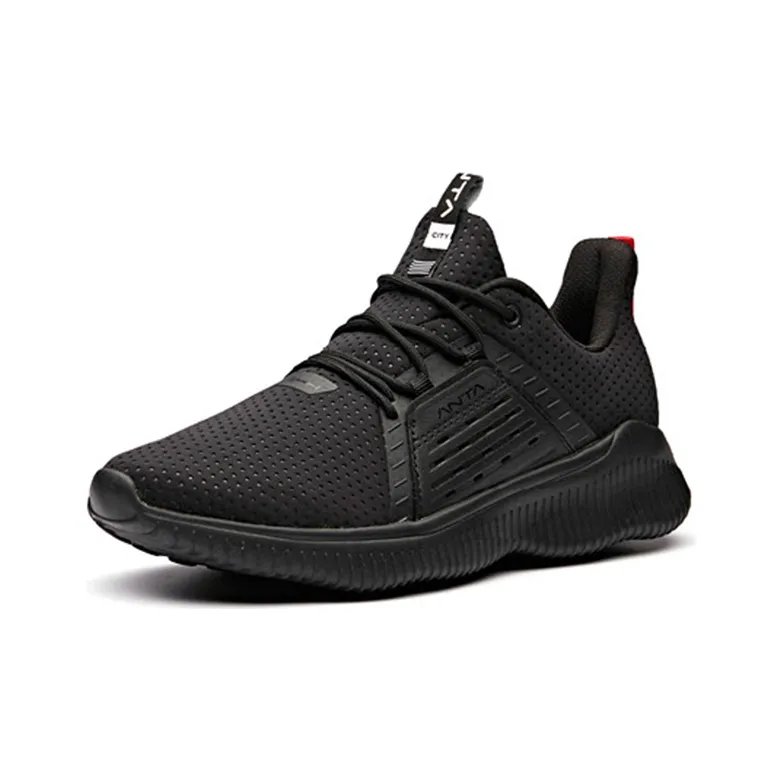 ANTA Running Shoes Women's Low Top Black-2