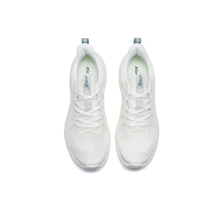 XTEP Cushioning And Breathable Low Top Sports Casual Shoes Men's Sail White-2