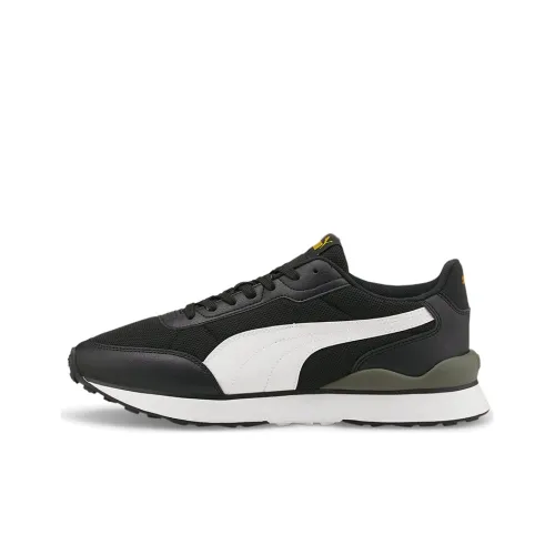 PUMA R78 FUTR Casual Shoes Women's Low-Top Black/White/Orange