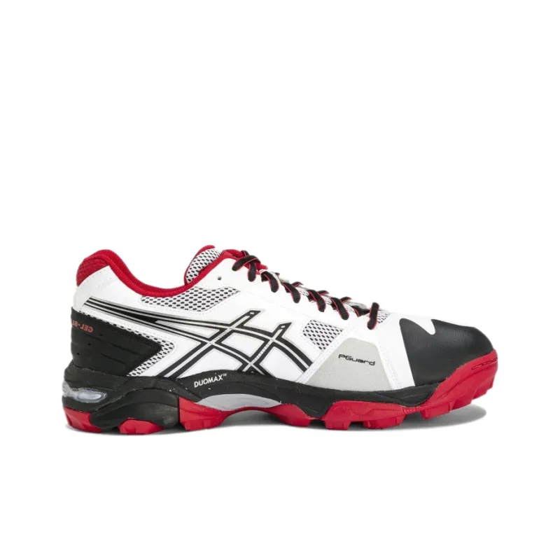 Asics Gel-Blackheath 4 Anti-Slip Wear-Resistant Low-Top Running Shoes Men's White Black Red-1