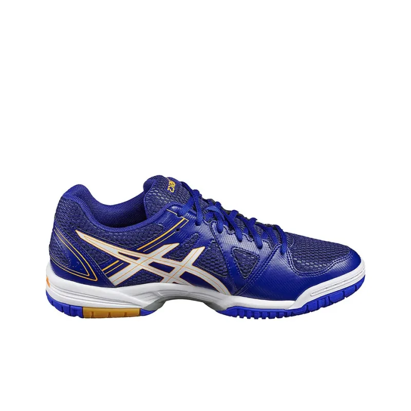 Asics Durable Breathable Low-Top Running Shoes Men's Blue Purple-1