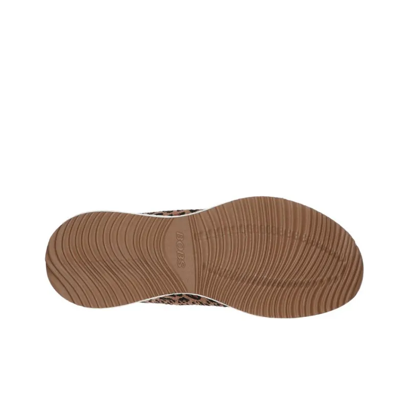 Skechers Bobs Casual Shoes Women's Low-Top Leopard Print-3