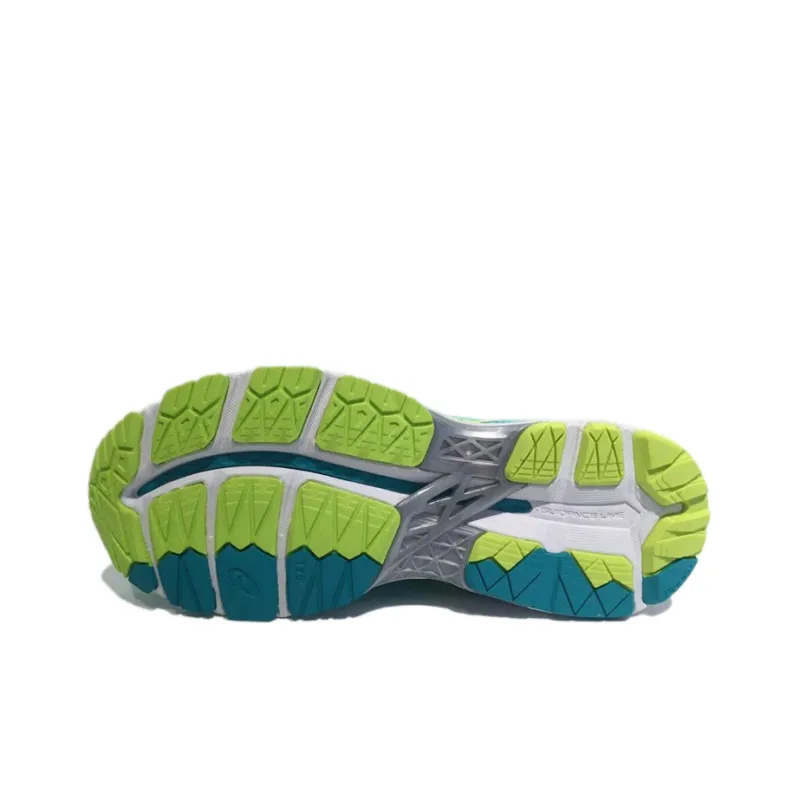 Asics Gel-Kayano 23 Breathable Lightweight And Wear-Resistant Low-Top Running Shoes Women's Lake Blue-4