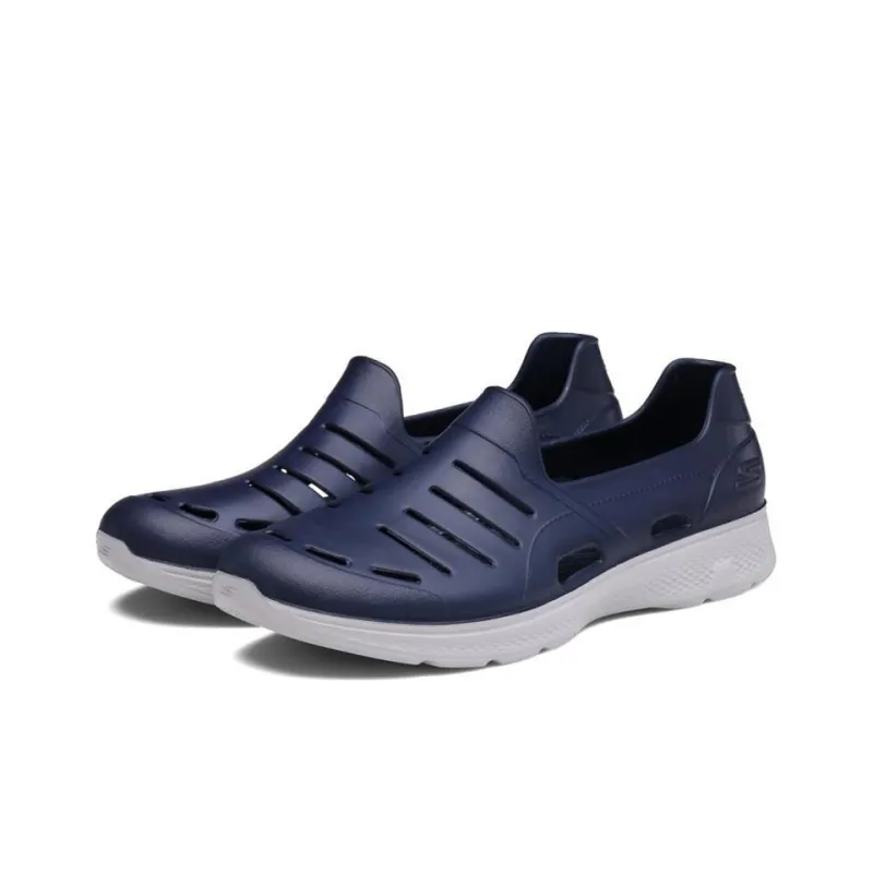 Skechers H2 Go Breathable River Trekking Shoes Men's Gray Blue-3