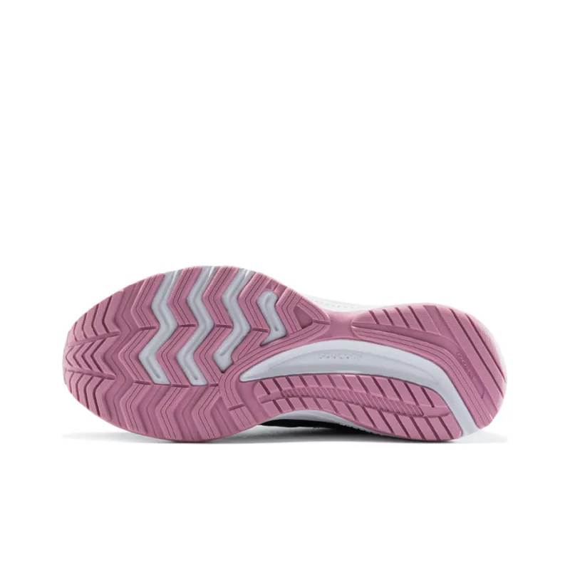 Saucony Cohesion 14 Running Shoes Women's Low Top Black Pink Red-4