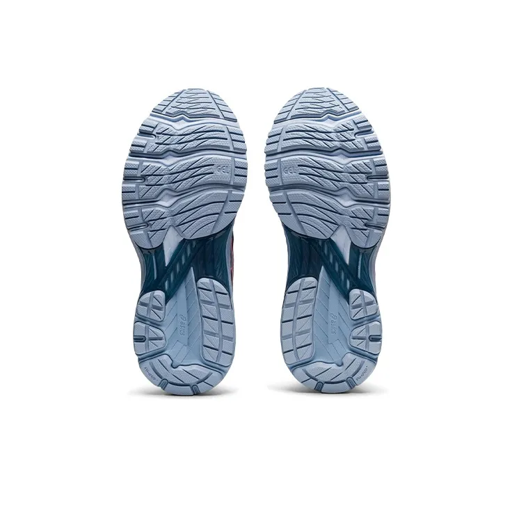 Asics GT-1000 10 Durable Breathable Low-Top Running Shoes Men's Gray White Blue 2E-Width-4
