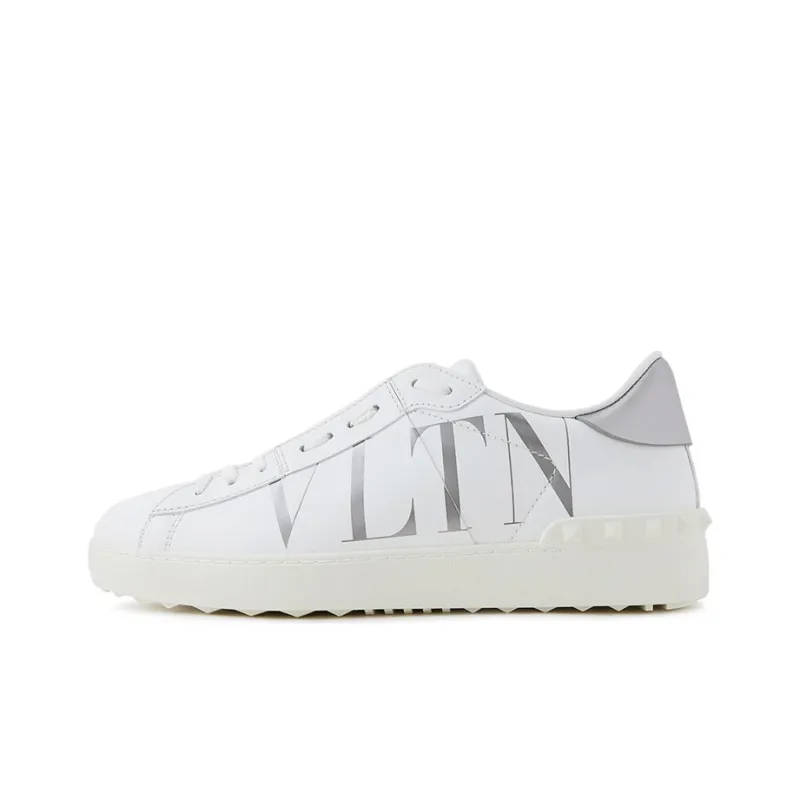 Valentino Open Low Top It's A Work Shoe. Men's White-0