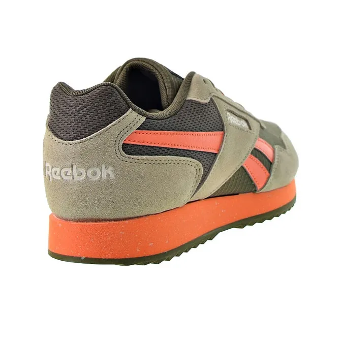 Reebok Classic Harman TL Ripple Lightweight And Breathable Low-Top Running Shoes Men's Military Gray-2