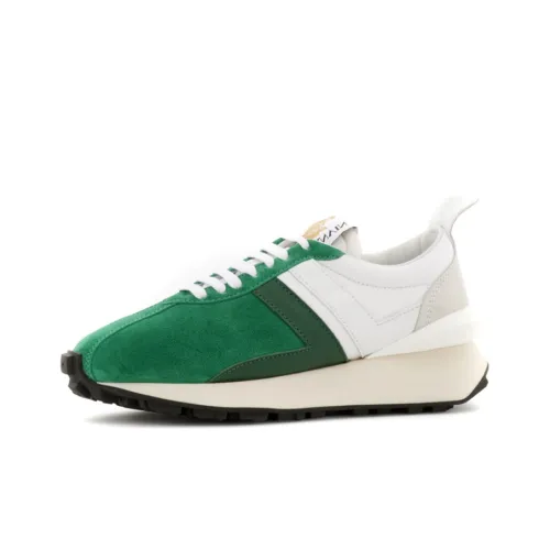 Lanvin Bumpr Casual Shoes Women's Low-Top Green