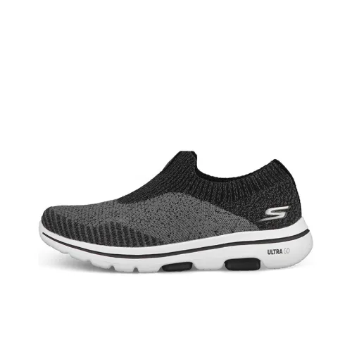 Skechers Slip-On Shoes Men Low-Top Black/Gray