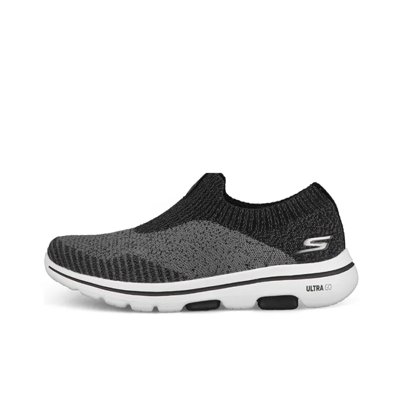 Skechers Slip-On Shoes Men Low-Top Black/Gray-0