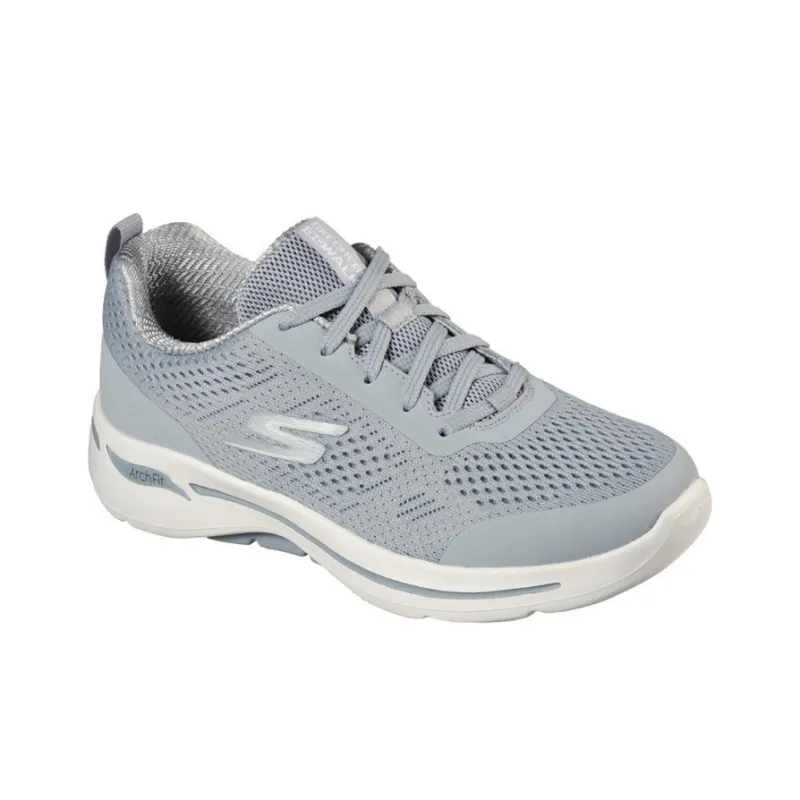 Skechers Go Walk Arch Fit Motion Breeze Cushioning Anti-Slip And Wear-Resistant Low-Top Athletic Shoes Women's Gray-2