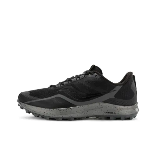 Saucony Peregrine 12 Black Charcoal